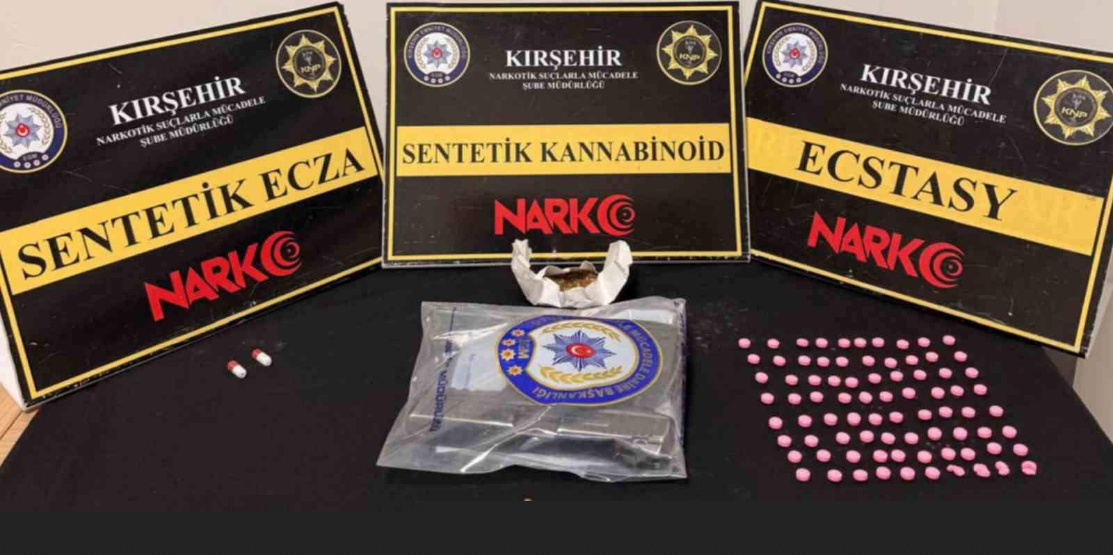 Kırşehir’de uyuşturucu operasyonu: 1 kişi tutuklandı
