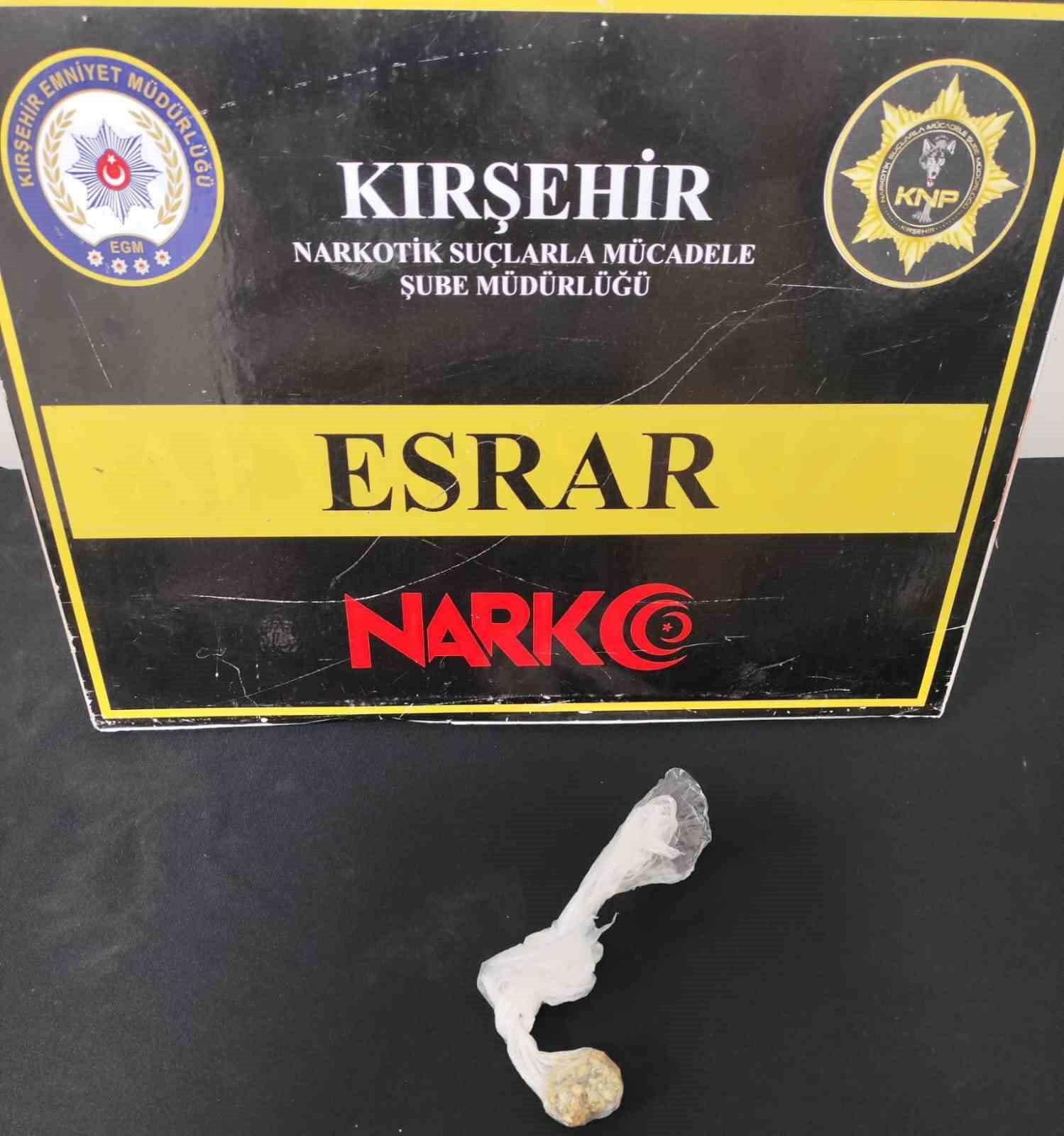 Kırşehir’de uyuşturucu operasyonunda 11 kişi hakkında işlem yapıldı
