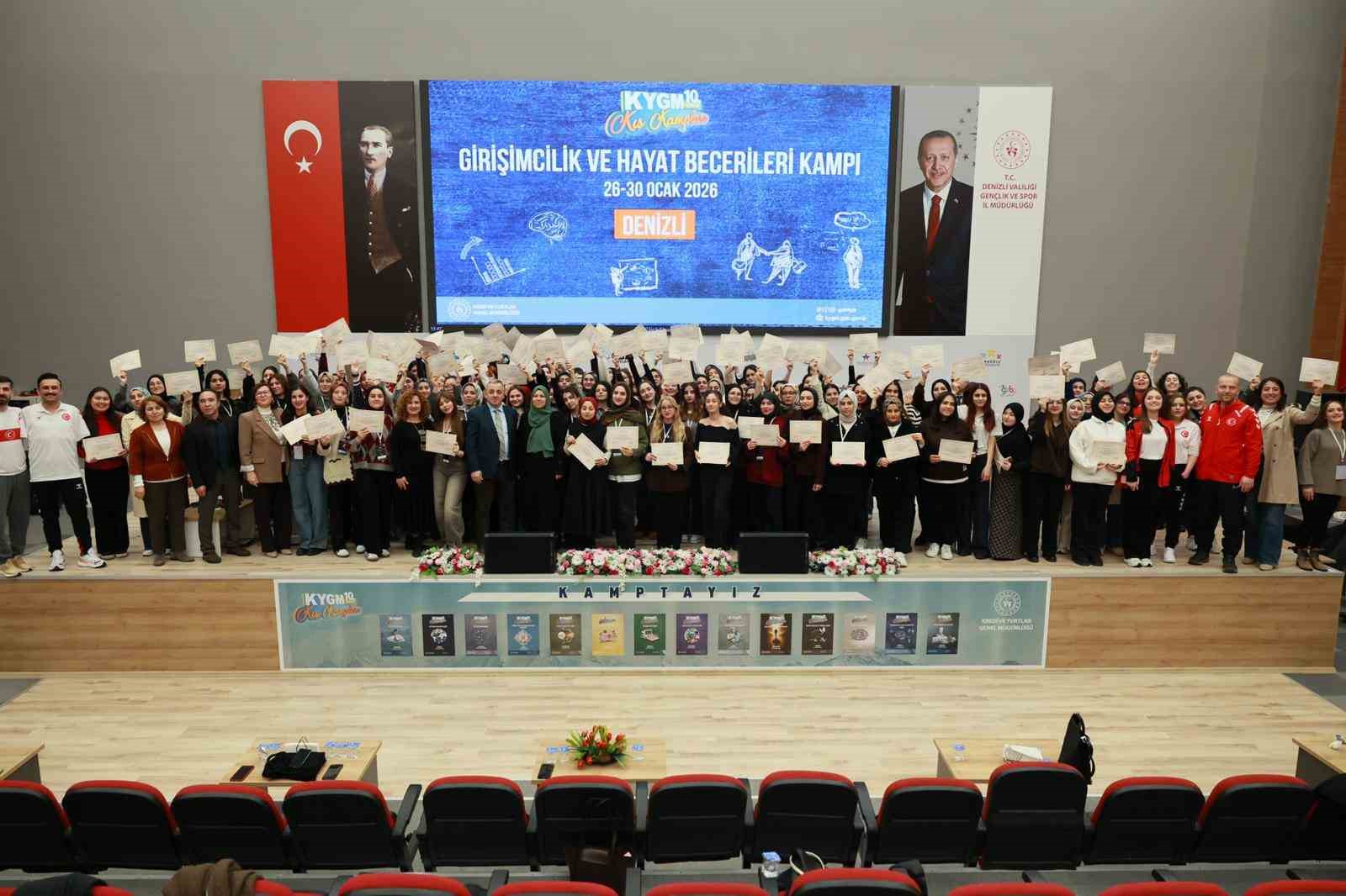 Kış kampı heyecanı Denizli’de yaşandı
Kış kampı heyecanı Denizli’de yaşandı