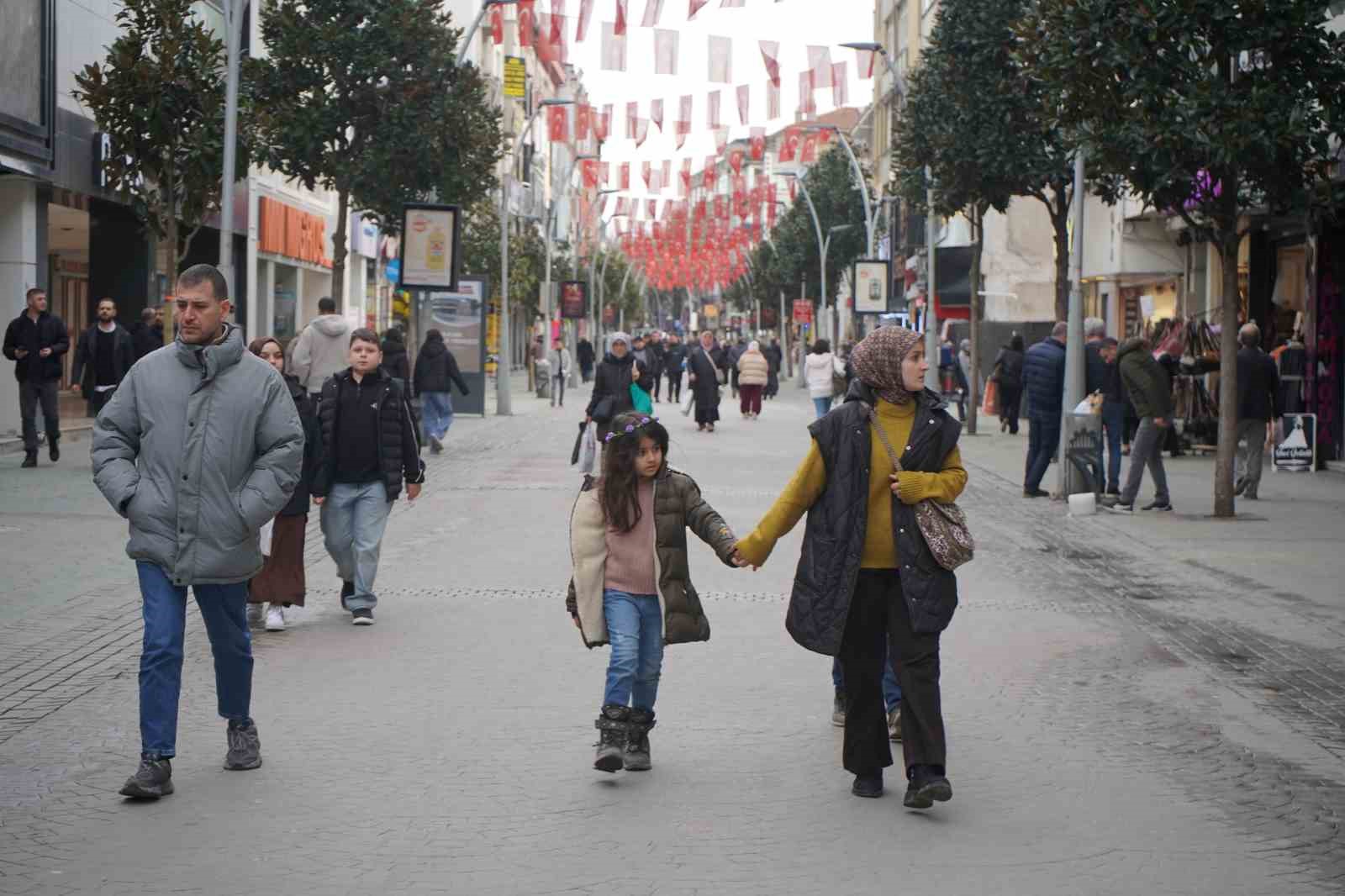 Kış ortasında sonbahar havası
