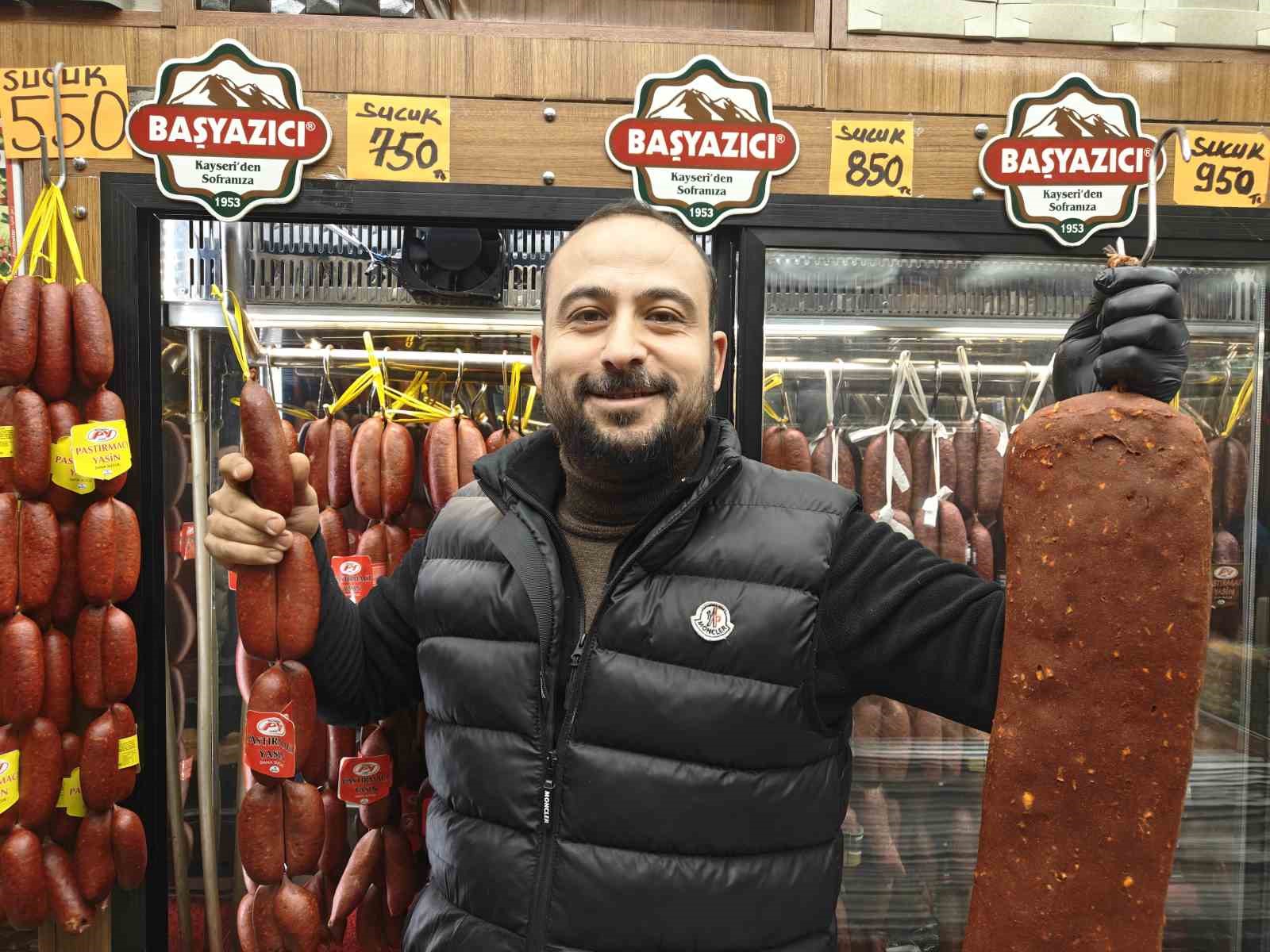 Kış sezonu pastırmacılara doping oldu
