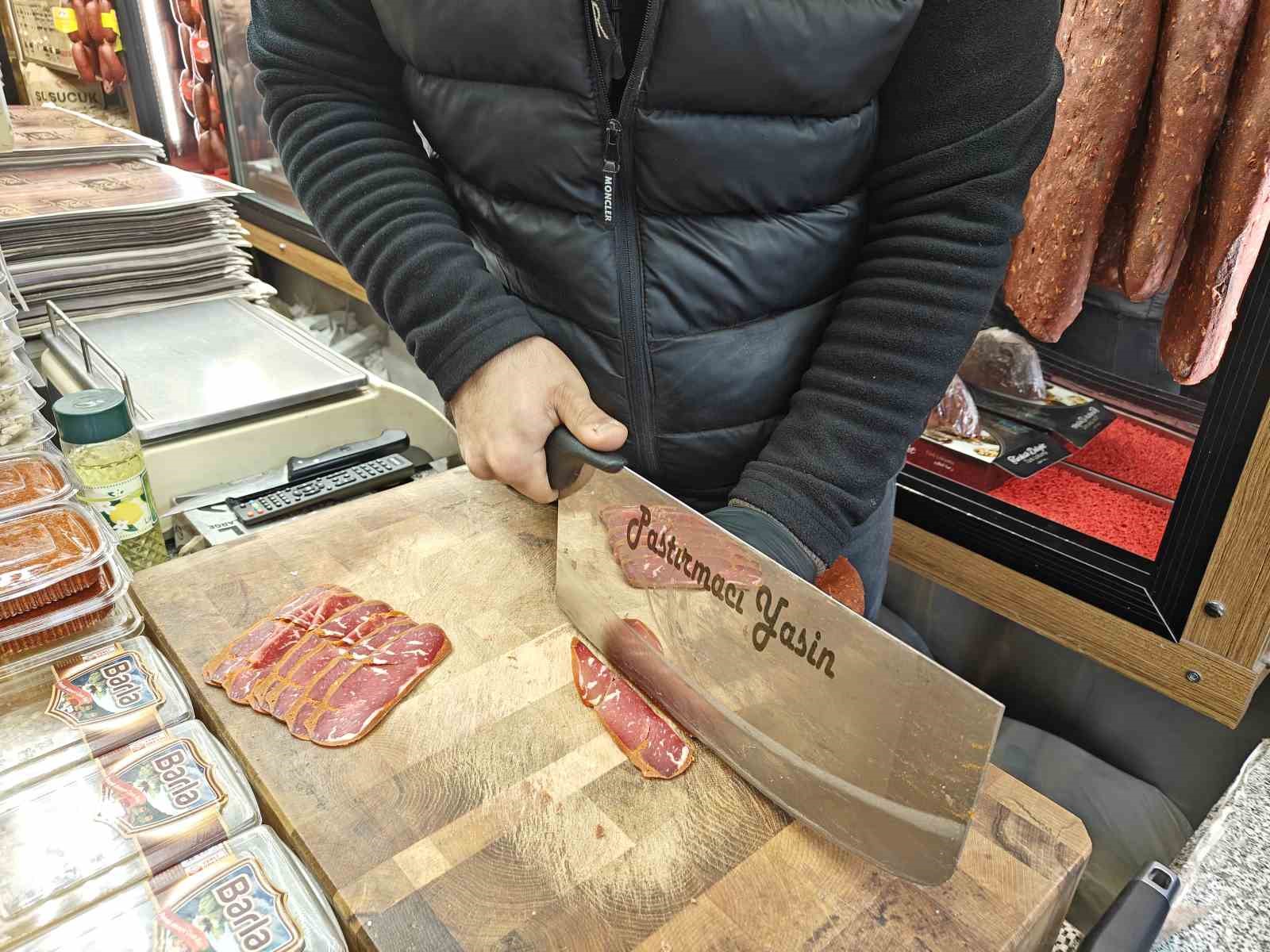 Kış sezonu pastırmacılara doping oldu
