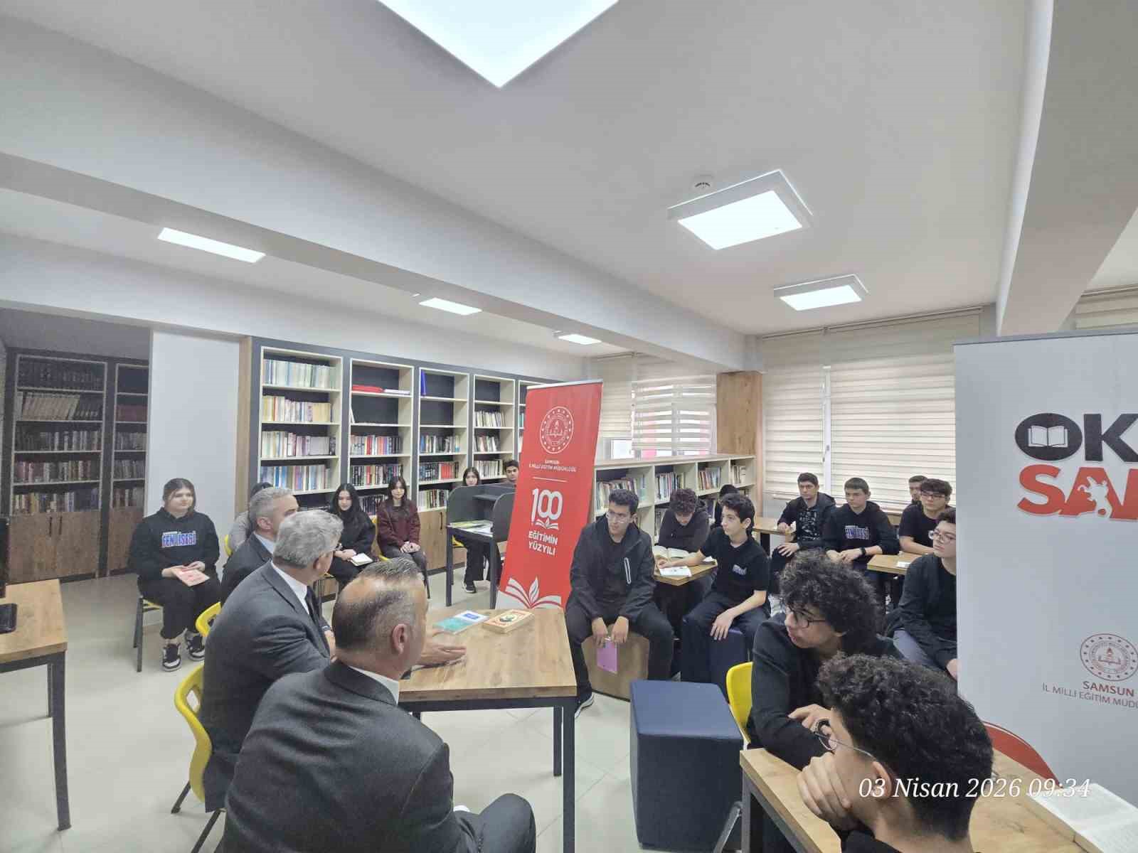 Kitapla büyüyen nesiller için Samsun’da seferberlik: Kütüphaneler Haftası dolu dolu geçti
