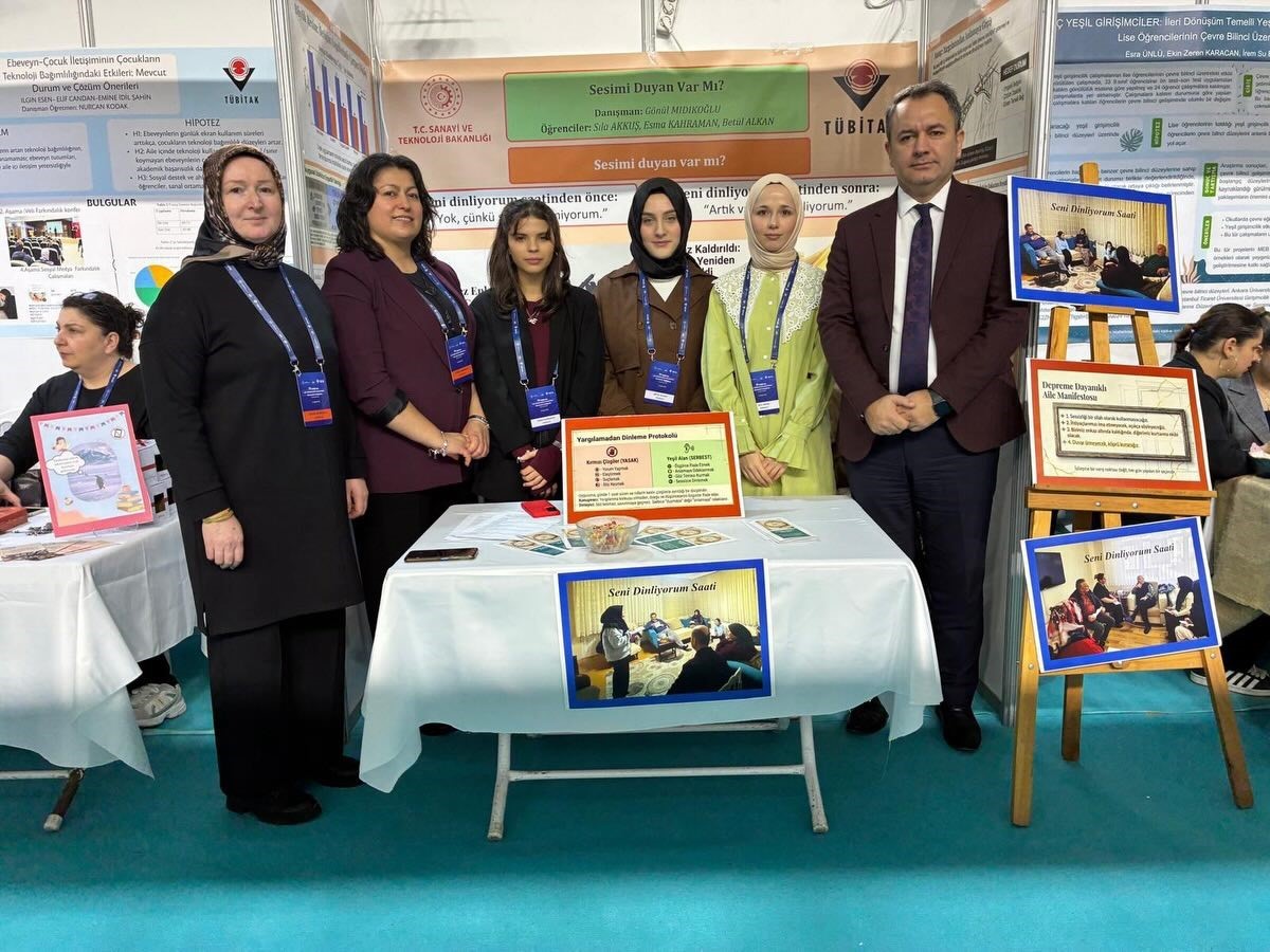 Kız Anadolu İmam Hatip Lisesi öğrencileri, 2 proje ile Çarşamba’yı temsil ediyor
