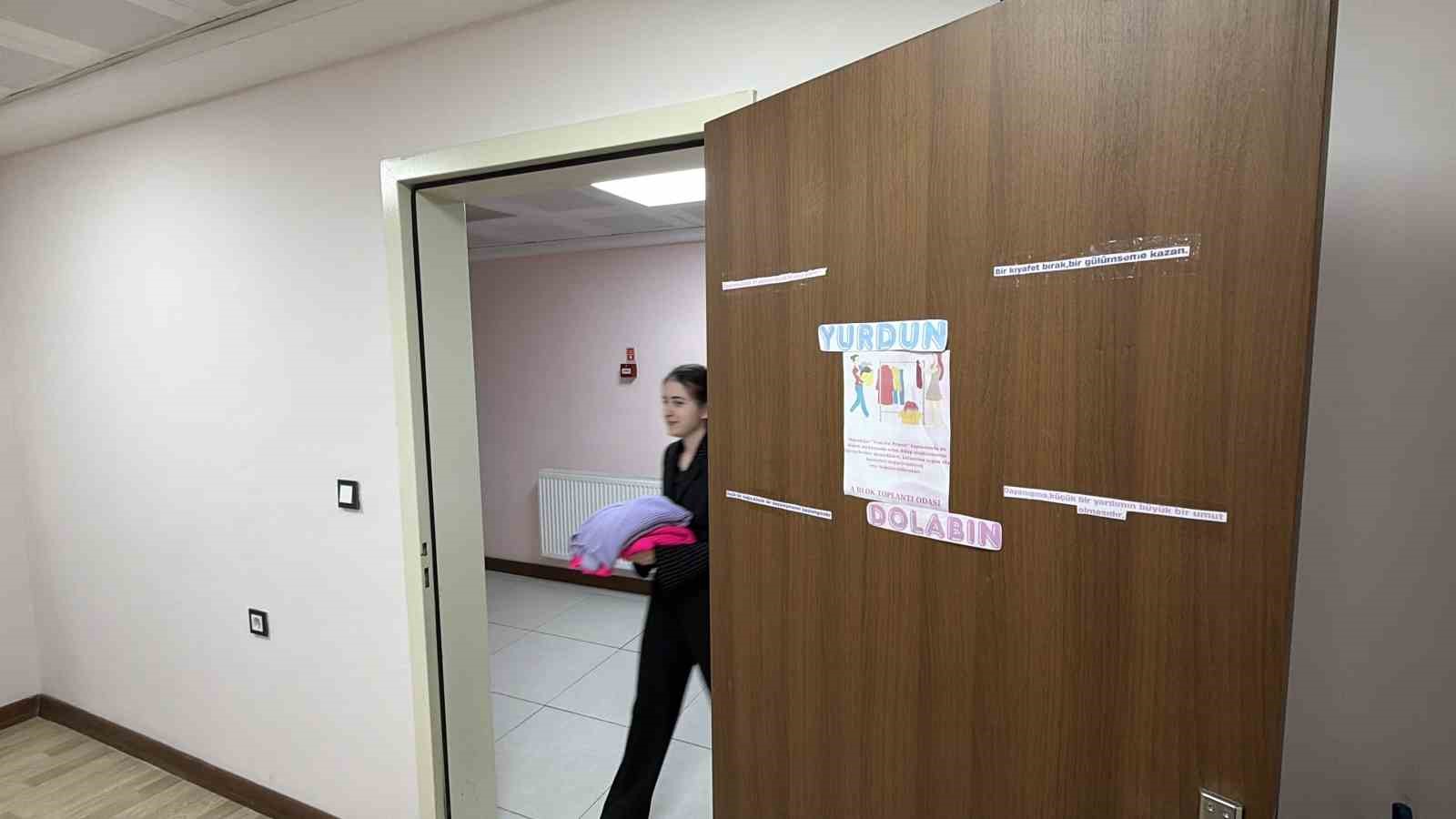 Kız öğrencilerden gönülleri ısıtan proje
