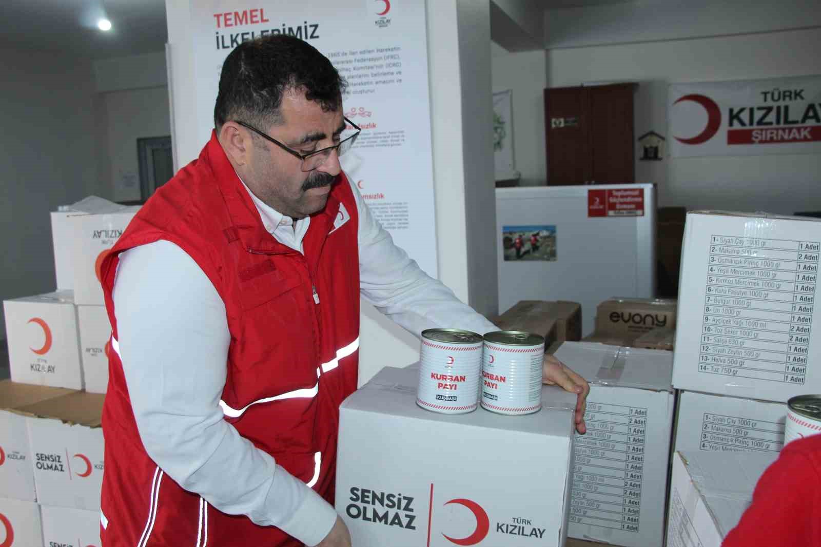 Kızılay, Ramazan ayında Şırnak’ta bin haneye nakdi destek sağlayacak
