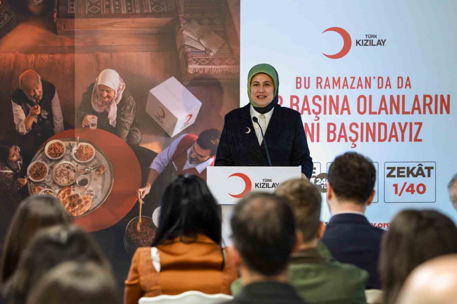 Kızılay Ramazan’da farklı coğrafyalarda ihtiyaç sahiplerine 1 milyar 779 milyon 274 bin TL’lik yardım ulaştıracak
