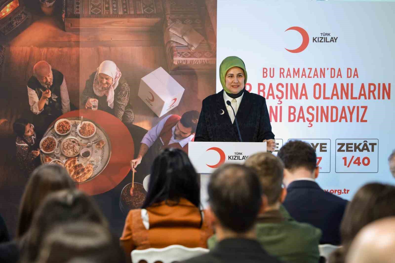 Kızılay Ramazan’da farklı coğrafyalarda ihtiyaç sahiplerine 1 milyar 779 milyon 274 bin TL’lik yardım ulaştıracak

