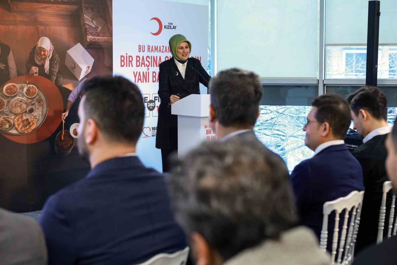 Kızılay Ramazan’da farklı coğrafyalarda ihtiyaç sahiplerine 1 milyar 779 milyon 274 bin TL’lik yardım ulaştıracak
