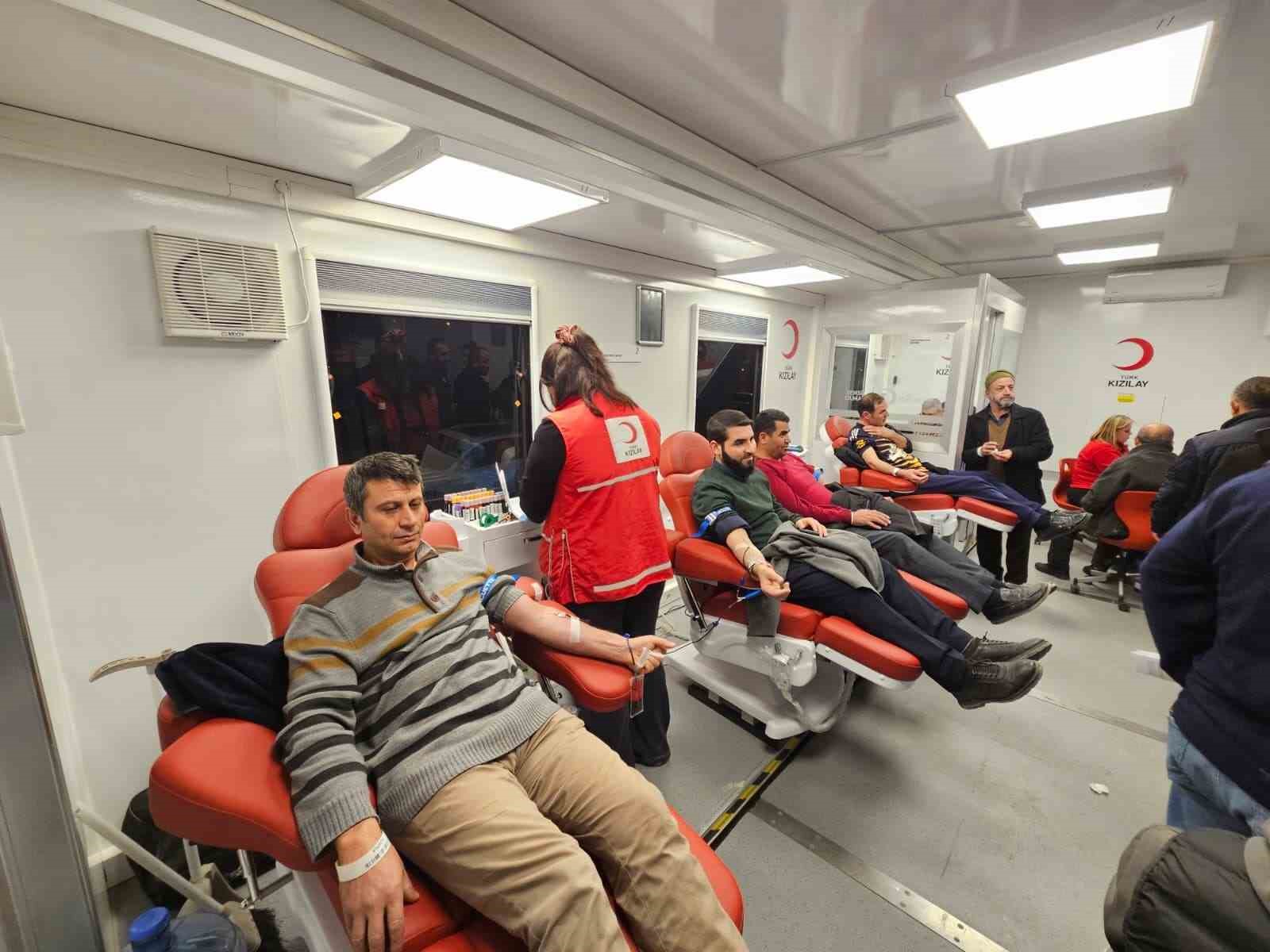 Kızılay’dan Darende’de kan bağışı kampanyası
