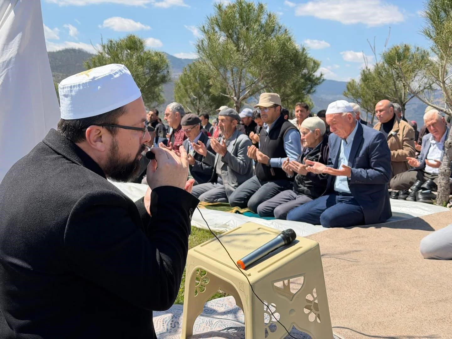 Kızılçukur’da yağmur duası geleneği yaşatıldı
