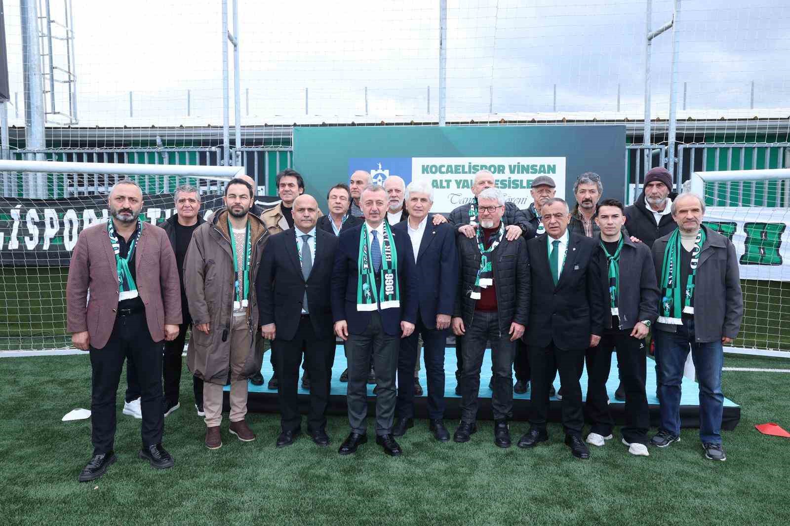 Kocaeli Büyükşehir’den Kocaelispor’a altyapı yatırımı
