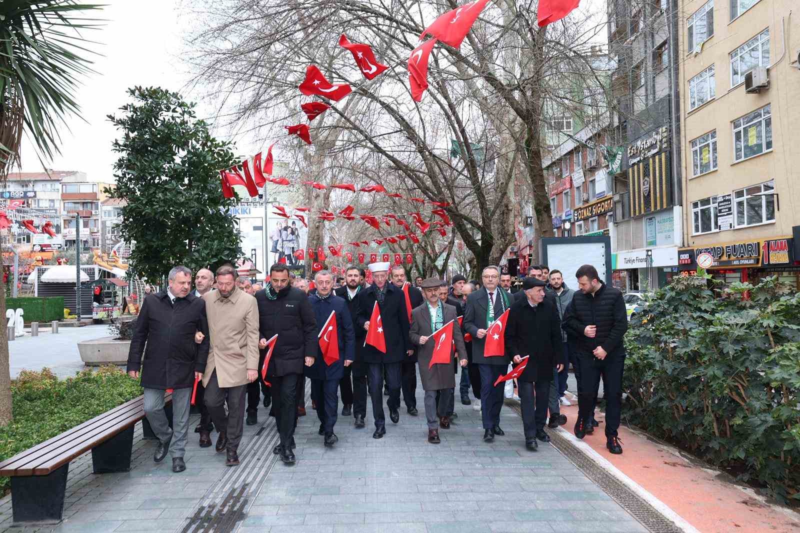 Kocaeli protokolü ve vatandaşlar Batı Trakya Türkleri için yürüdü
Kocaeli protokolü ve vatandaşlar Batı Trakya Türkleri için yürüdü