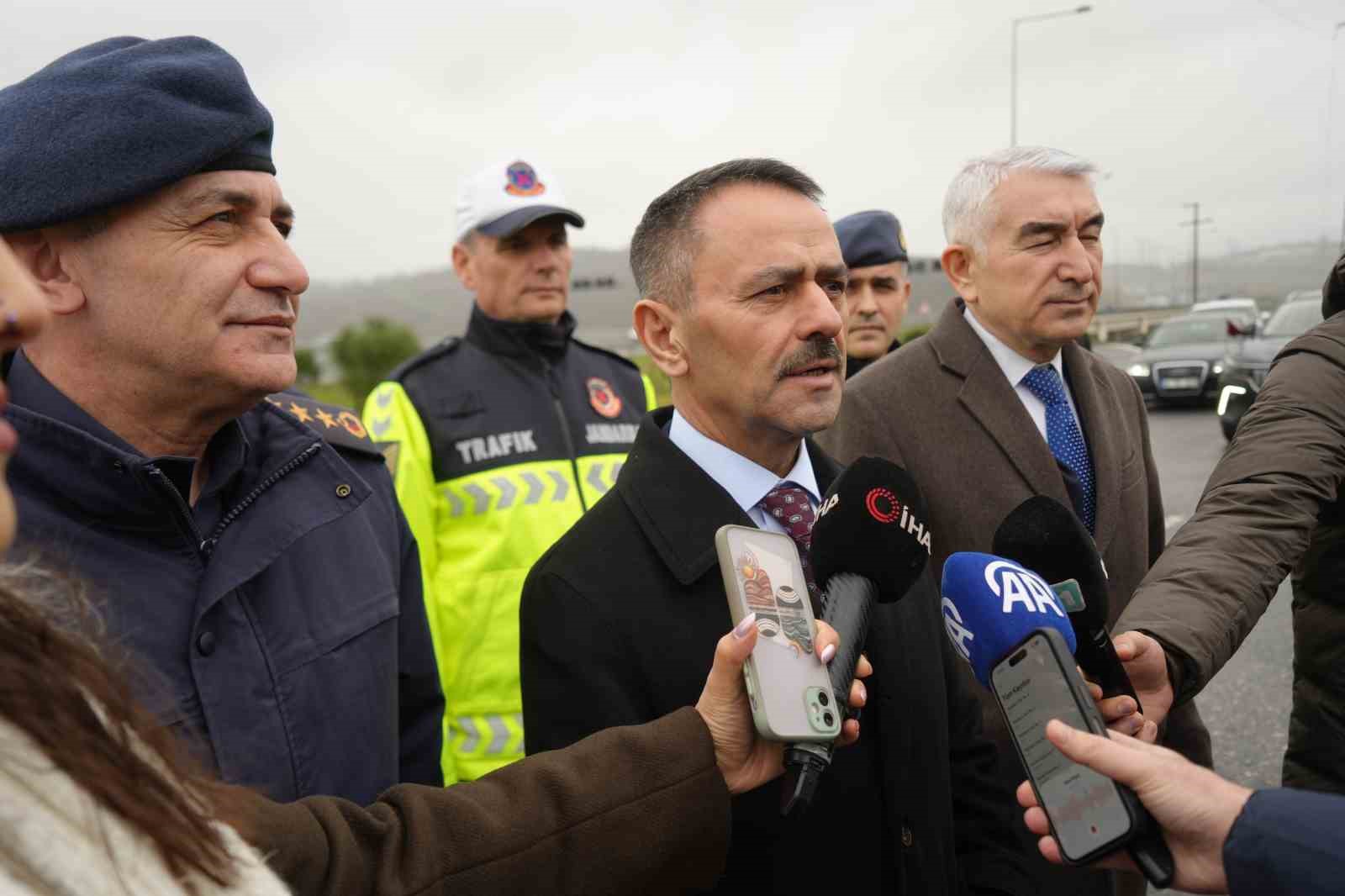 Kocaeli Valisi Aktaş: "Vatandaşlarımıza hiçbir şekilde radar tuzağı kurulmayacaktır"
