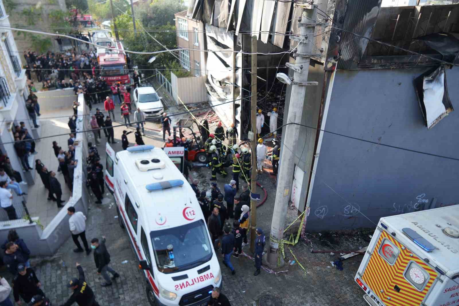 Kocaeli’de 7 kişinin öldüğü fabrika yangını davası başladı
