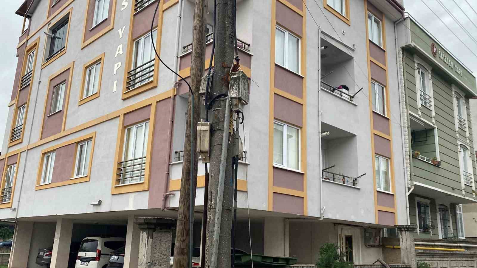 Kocaeli’de şiddetli rüzgar 12 metrelik ağacı devirdi: Yol trafiğe kapandı
