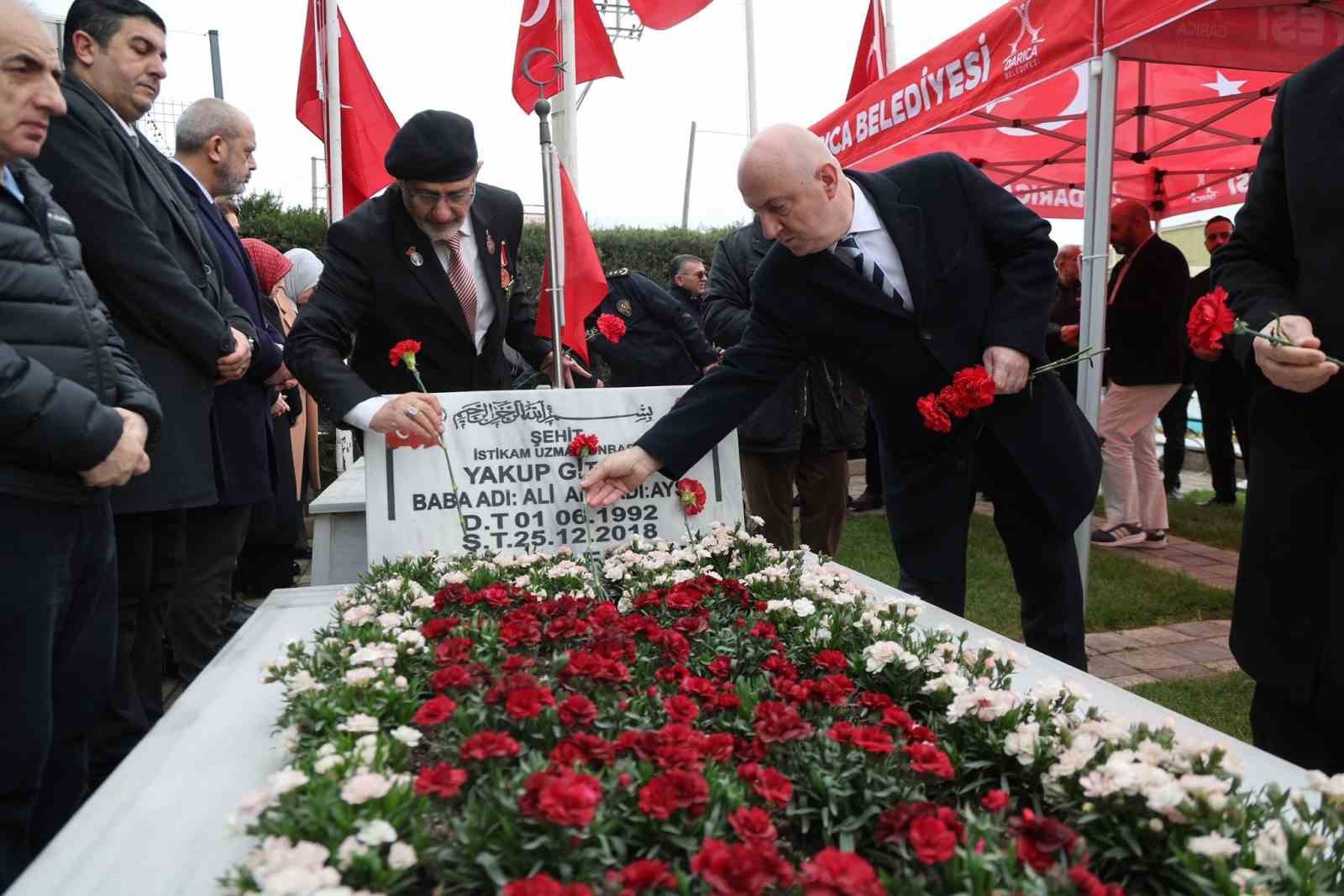 Kocaeli’nin 8 ilçesinde 18 Mart törenleri düzenlendi
