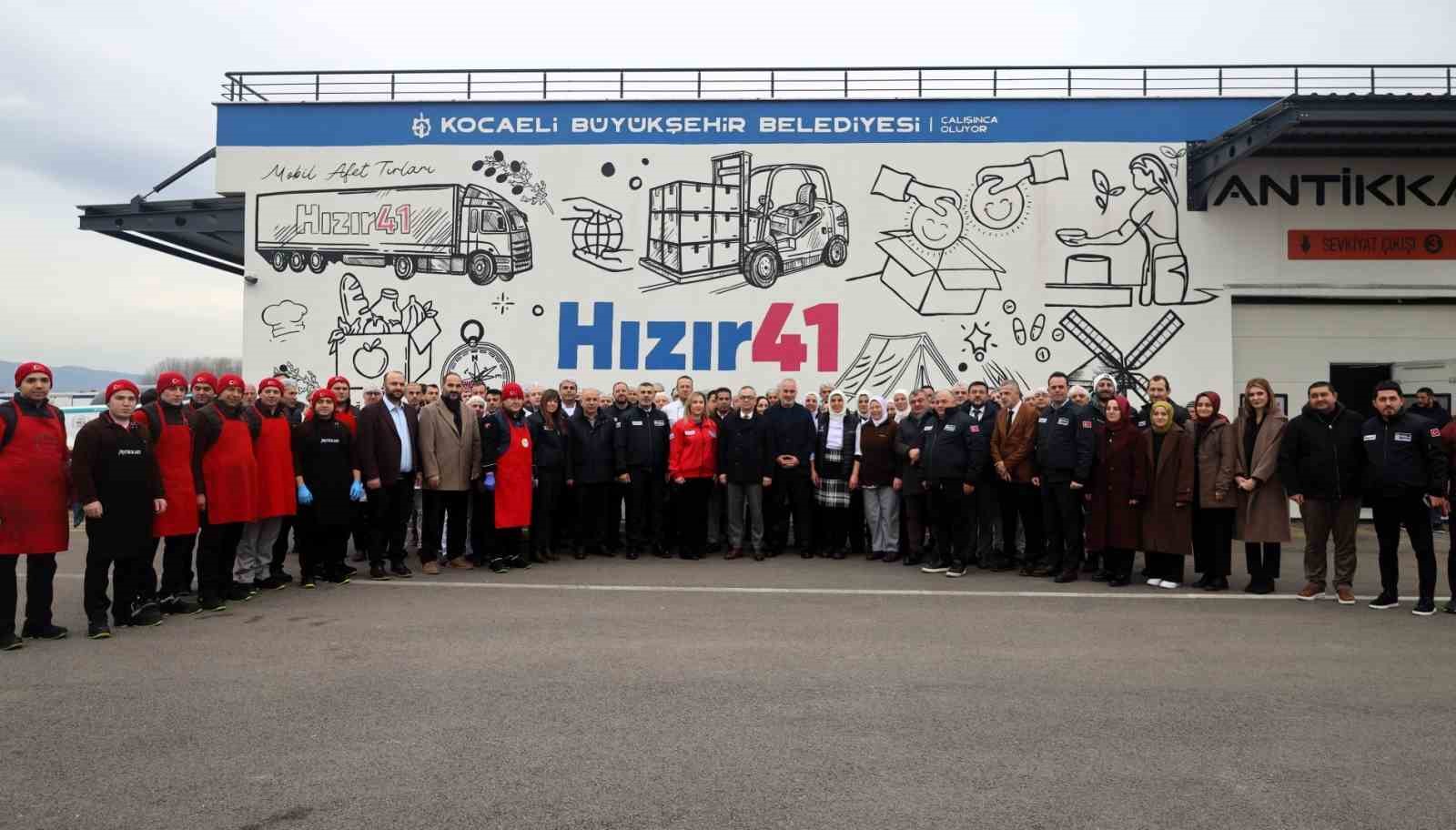 Kocaeli’nin "afet mutfağı" Hızır 41 birinci yılını doldurdu
