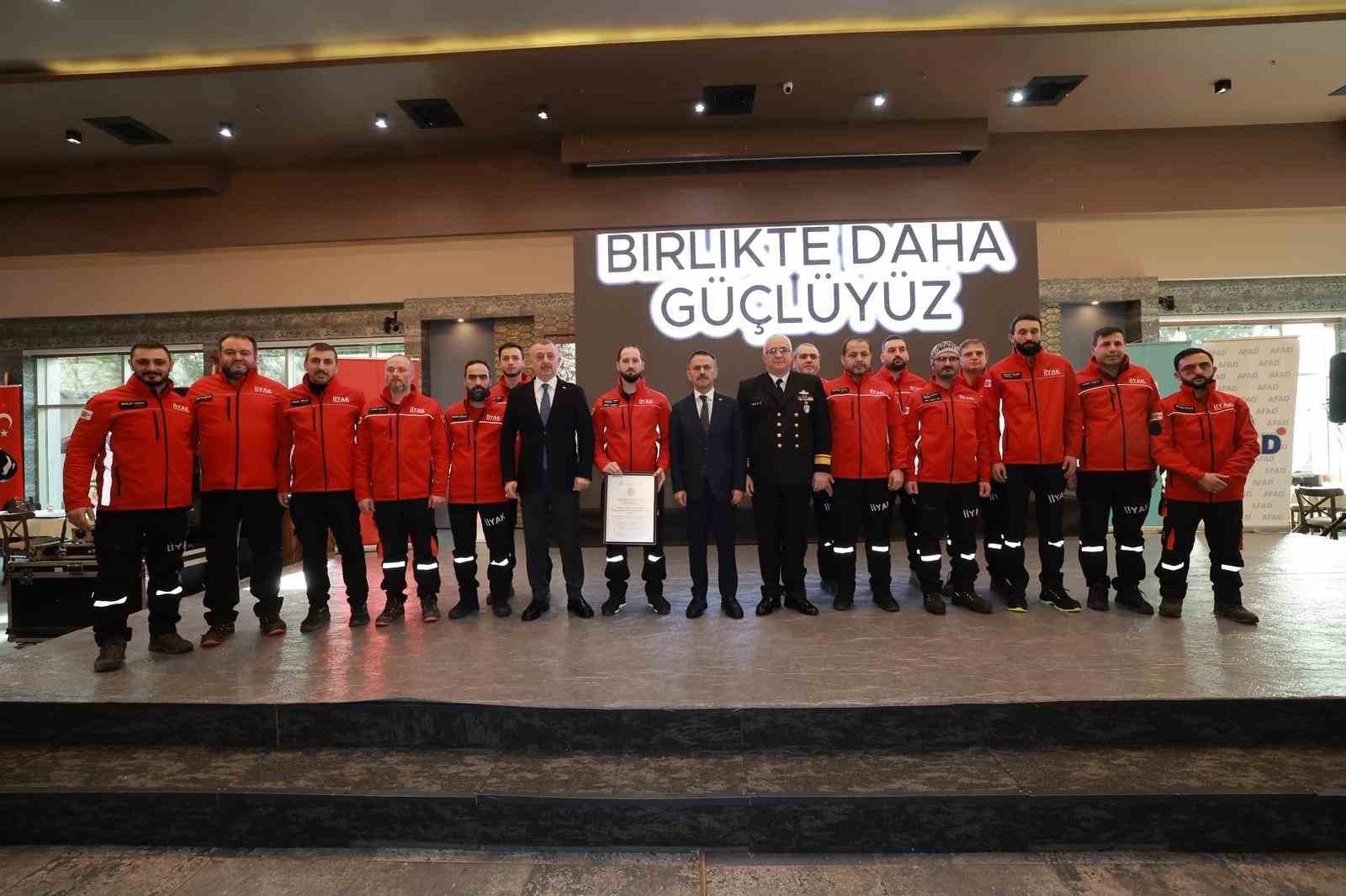 Kocaeli’nin arama kurtarma gücüne akreditasyon tescili
Kocaeli’nin arama kurtarma gücüne akreditasyon tescili