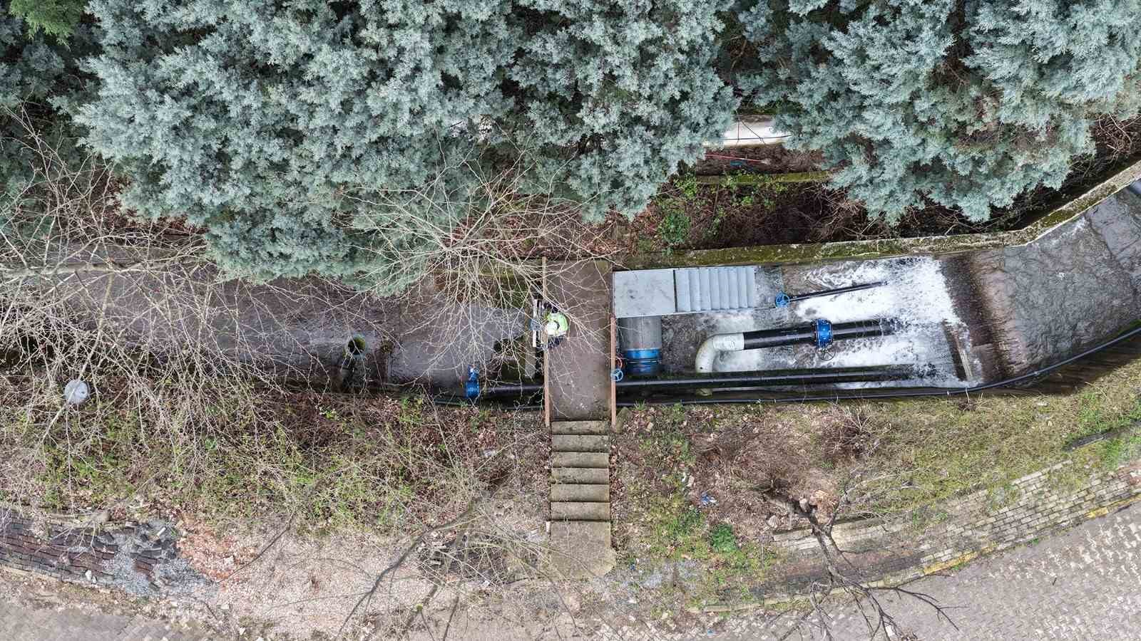 Kocaeli’nin fazla suyu Sapanca Gölü’ne gönderiliyor
