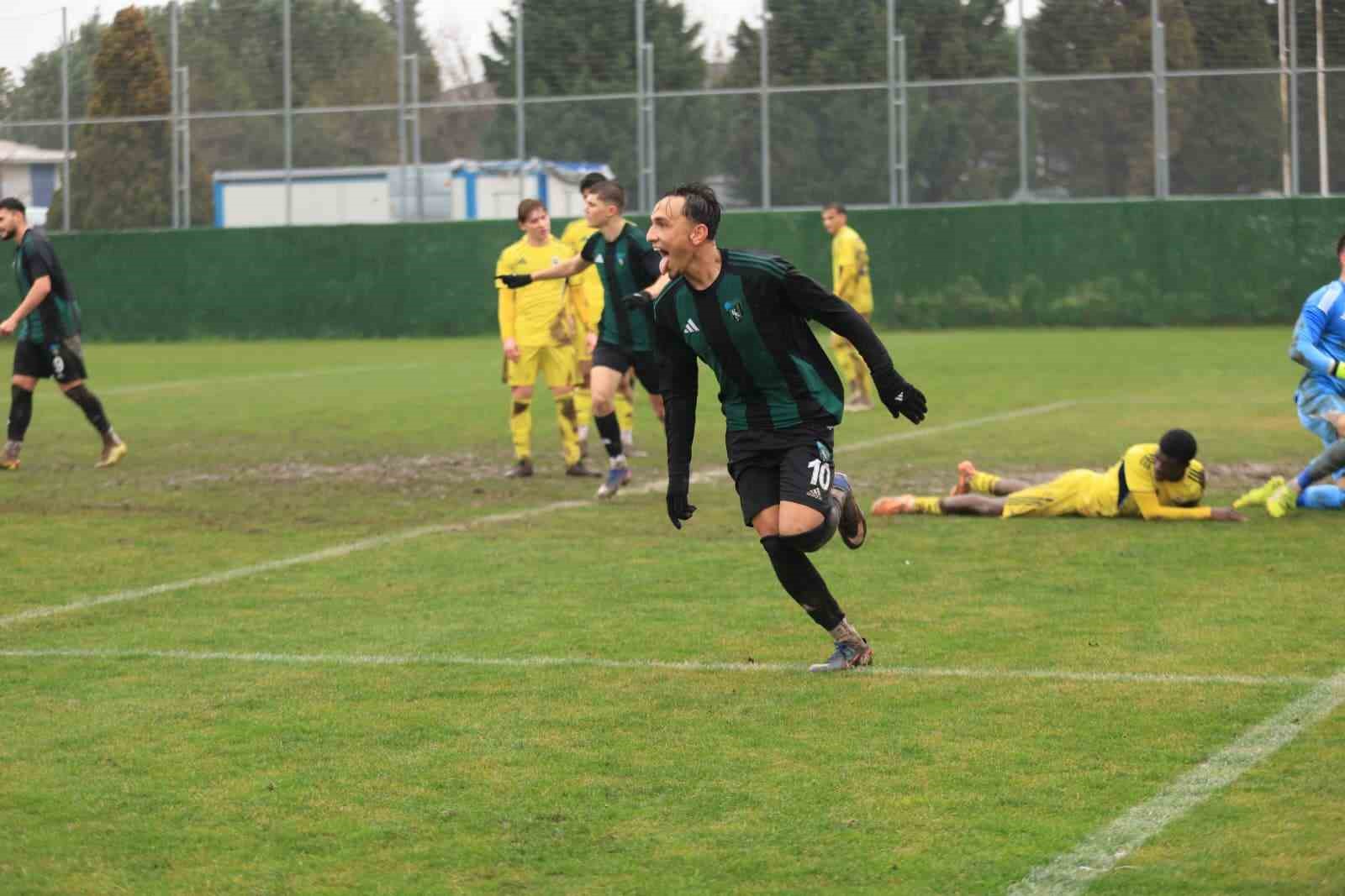 Kocaelispor’un gençleri Fenerbahçe’yi mağlup etti
