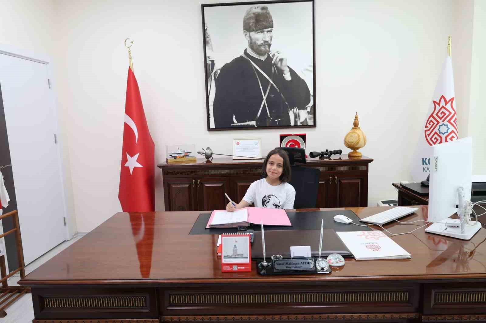 Kocaköy’de çocuklara "temsili kaymakamlık sertifikası" verildi
