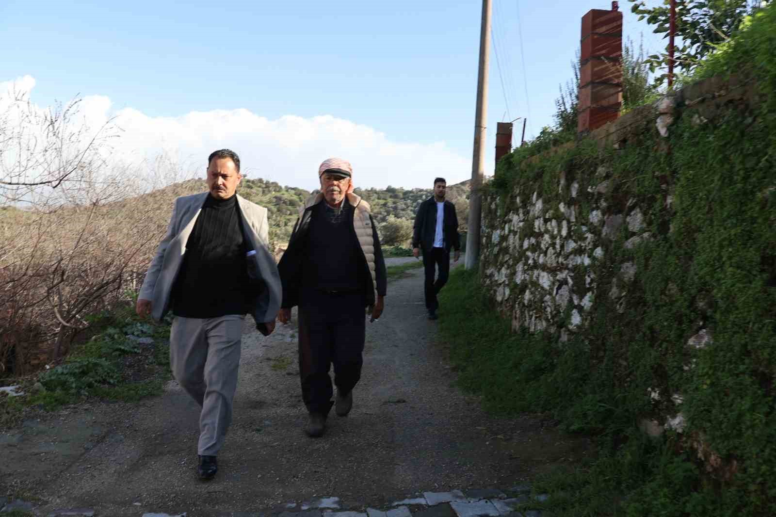 Koçarlı’da yağmur sonrası hasar tespiti için ekipler sahaya indi
