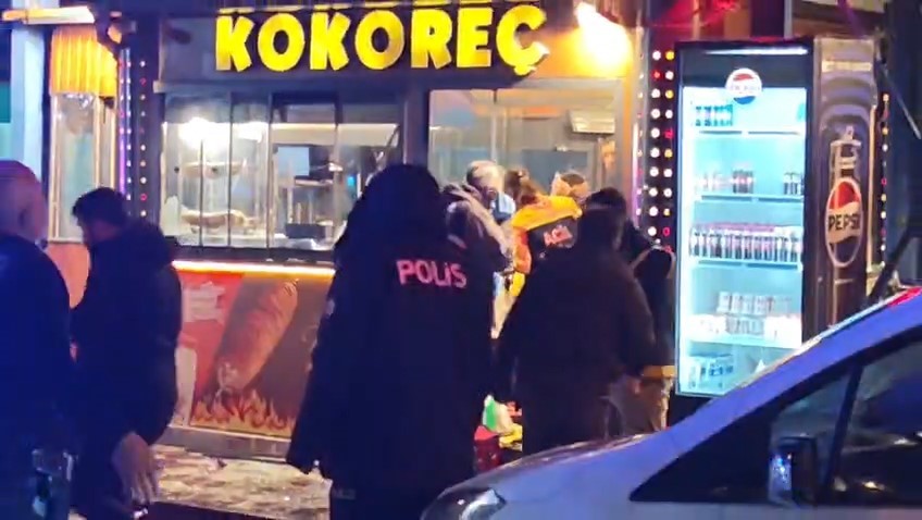 Kokoreççideki cinayet anı kamerada, polis zanlıları 3 saat geçmeden yakaladı
