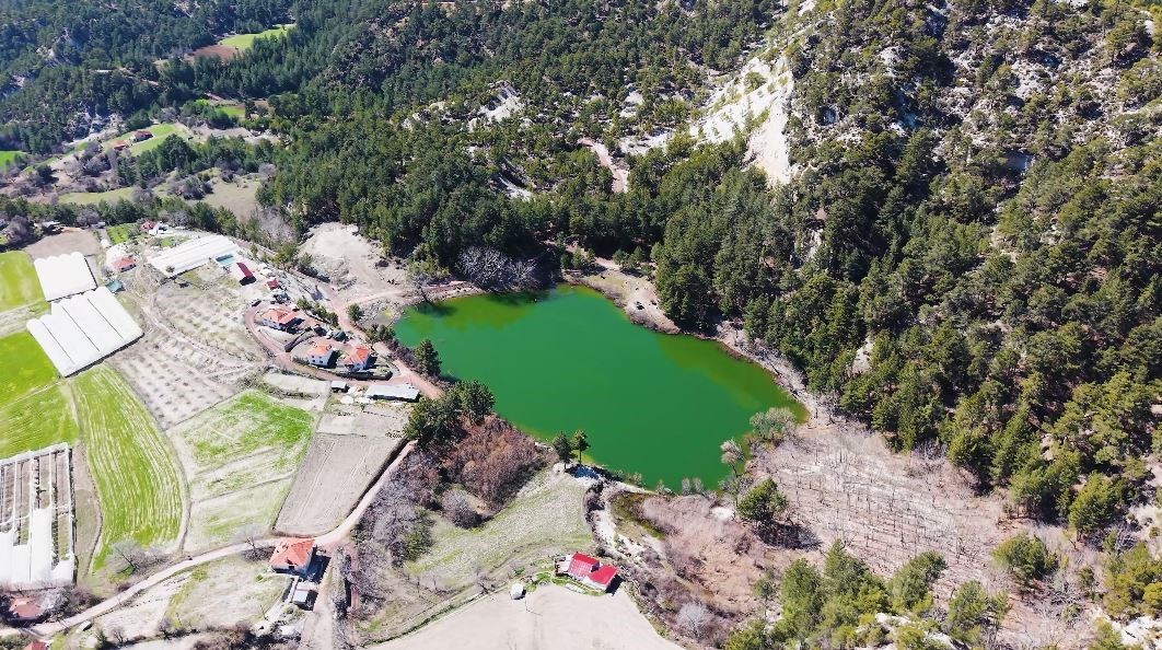 Kolak Gölü yeniden canlandı
