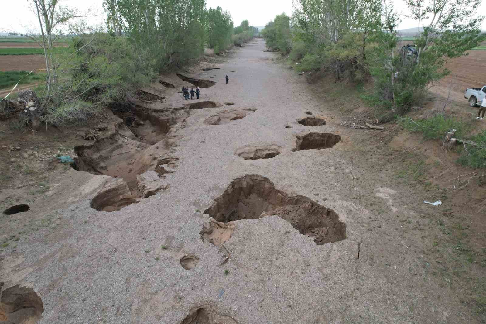 Kontrolsüz ve yoğun yeraltı suyu kullanımının bedeli: Ovadaki obruklar
