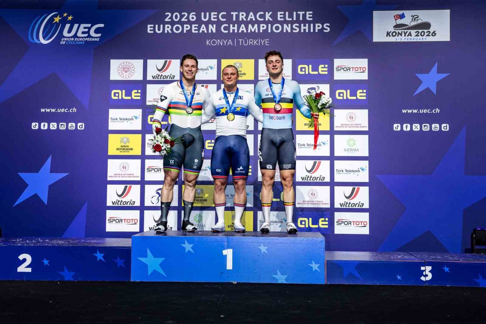 Konya, Avrupa Pist Bisikleti Şampiyonası’na başarıyla ev sahipliği yaptı
