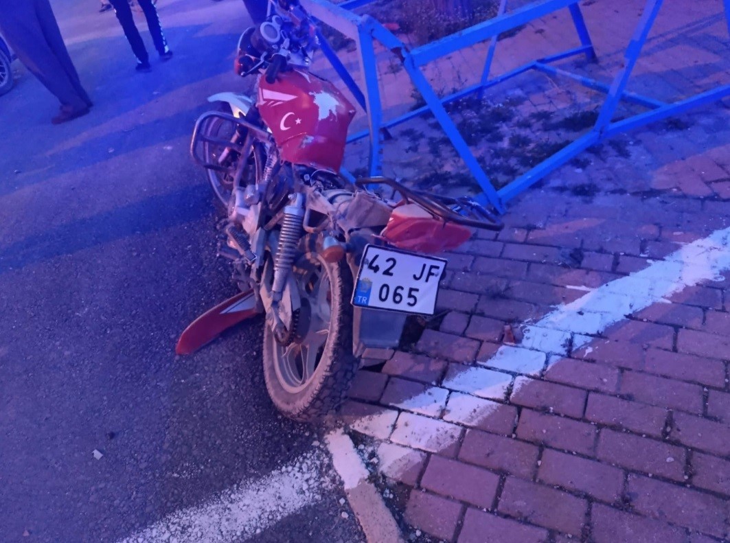 Konya’da ehliyetsiz sürücülerin kazası: 1 yaralı
