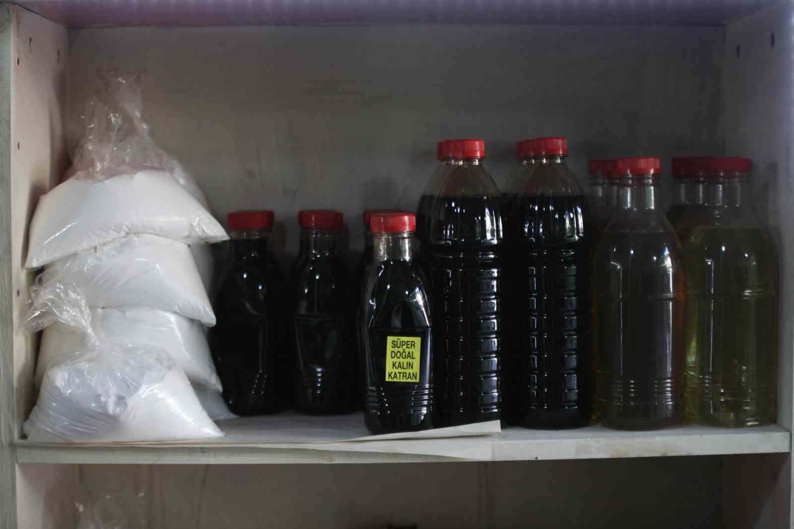 Konya’da katrancılık mesleğini 65 yıldır yaşatıyorlar
