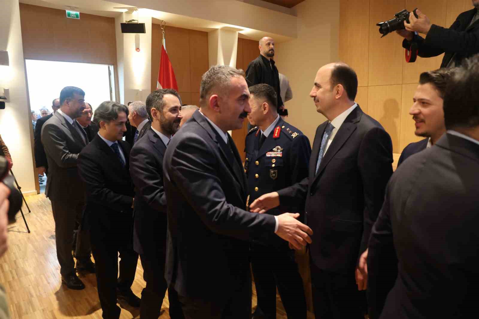 Konya’da protokol bayramlaşma programı düzenlendi
