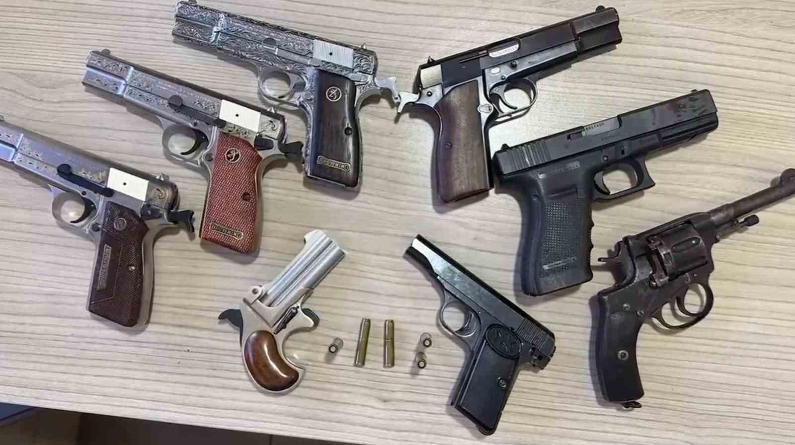 Konya’da yasa dışı silah operasyonu
