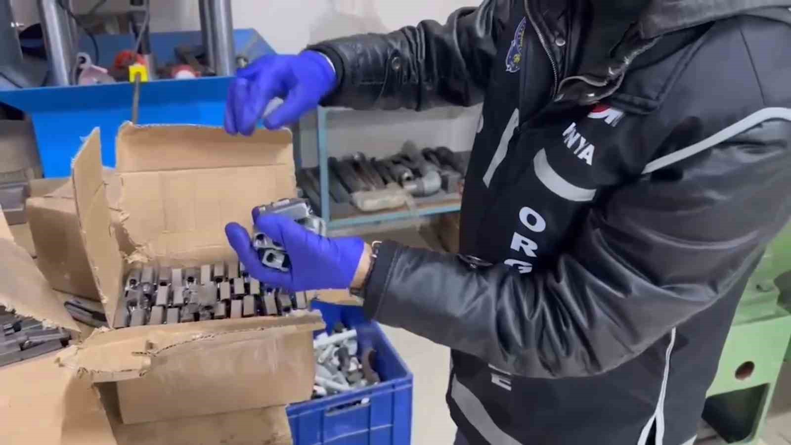 Konya’da yasa dışı silah operasyonu
