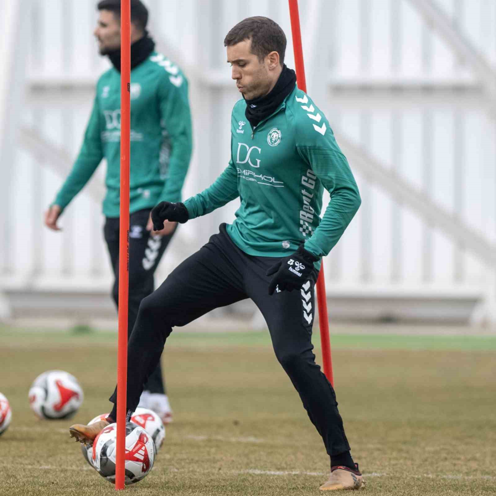 Konyaspor, Beşiktaş maçının hazırlıklarına devam ediyor
