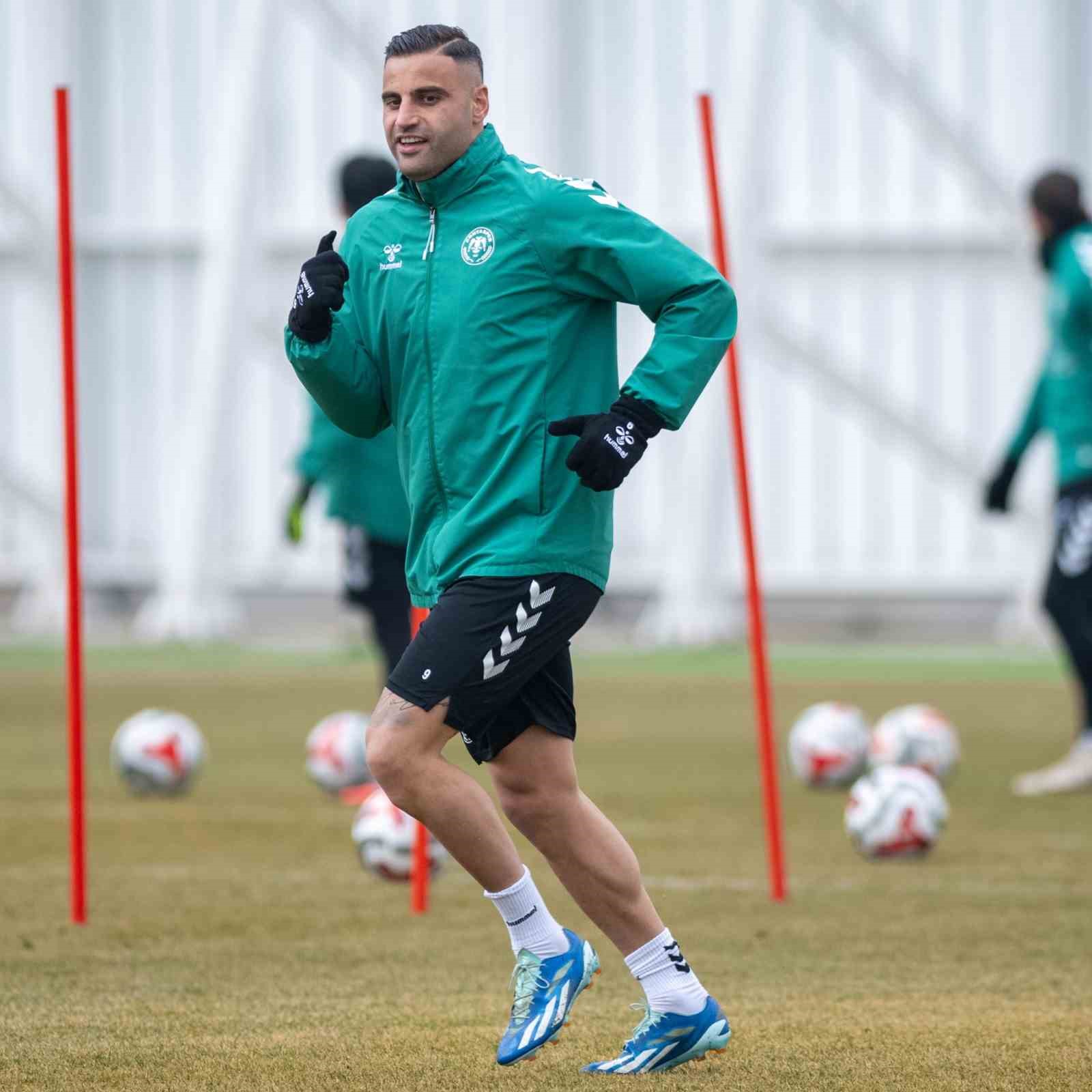 Konyaspor, Beşiktaş maçının hazırlıklarına devam ediyor
