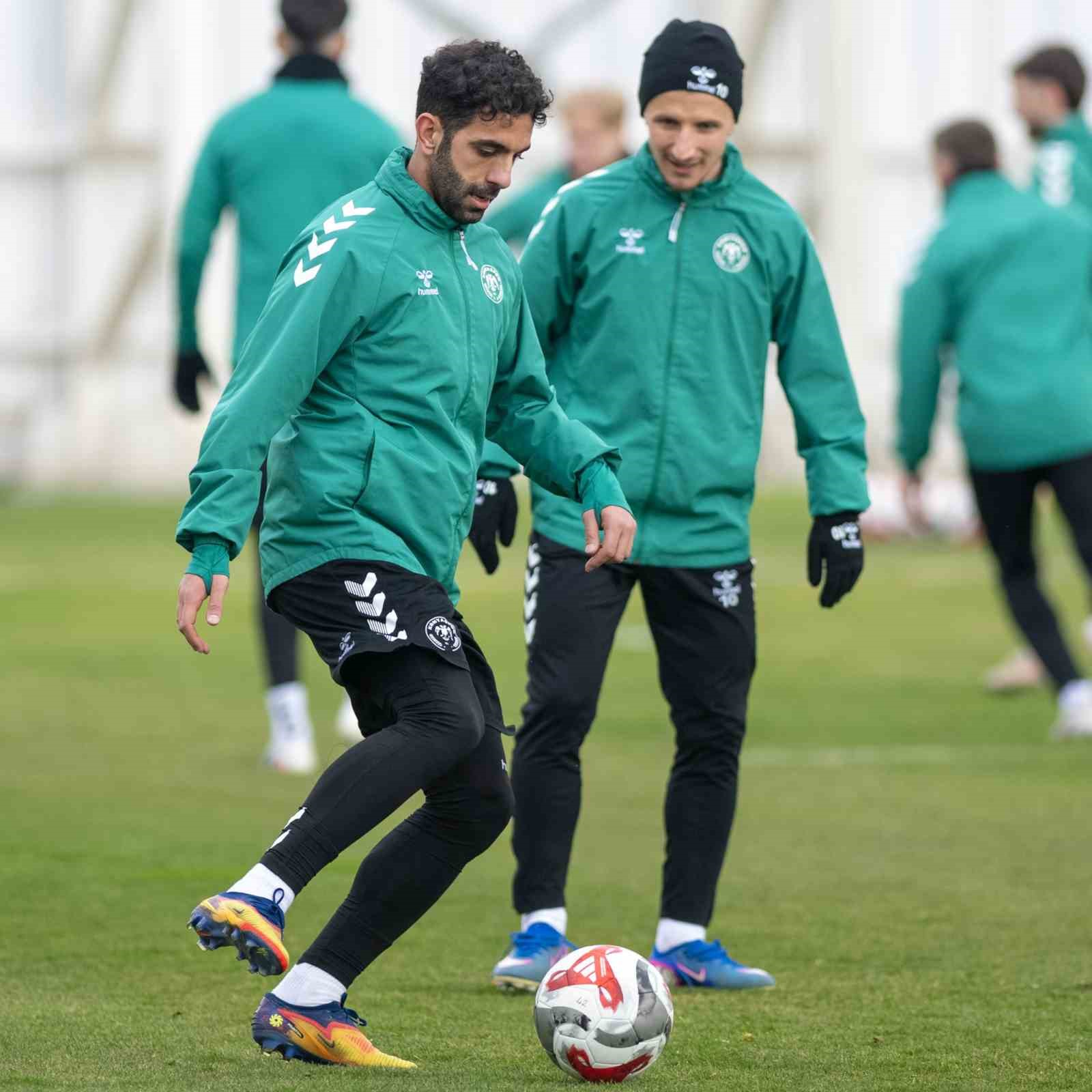 Konyaspor, Beşiktaş maçının hazırlıklarını tamamladı
