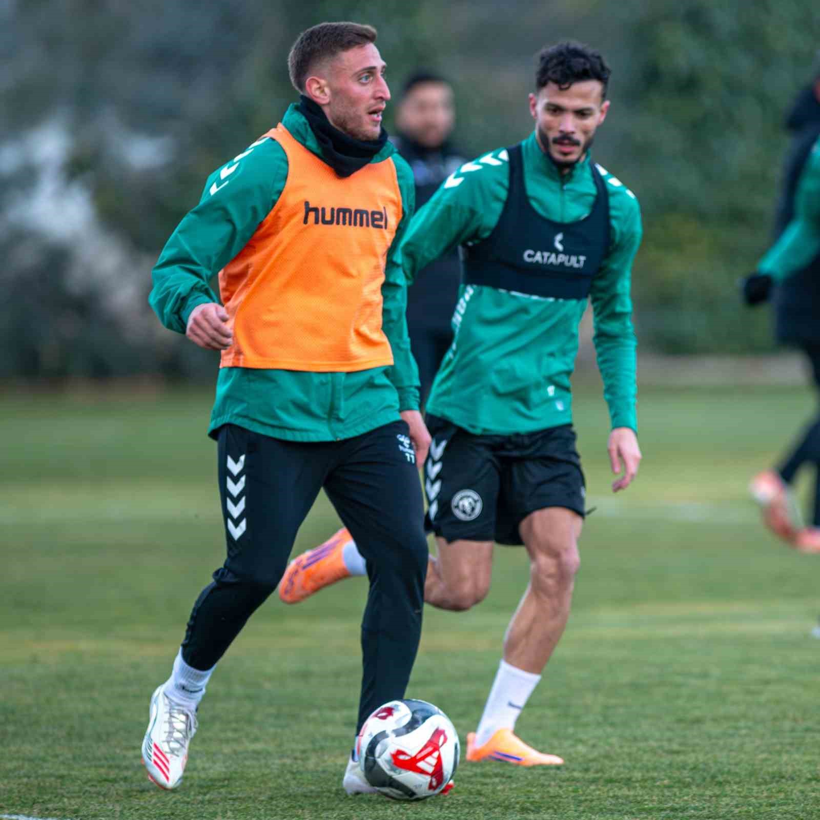 Konyaspor, Göztepe maçı hazırlıklarına başladı
