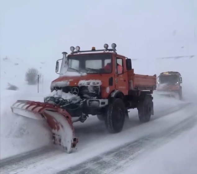 Kop Dağı ve Bayburt-Araklı yolu ulaşıma kapandı
