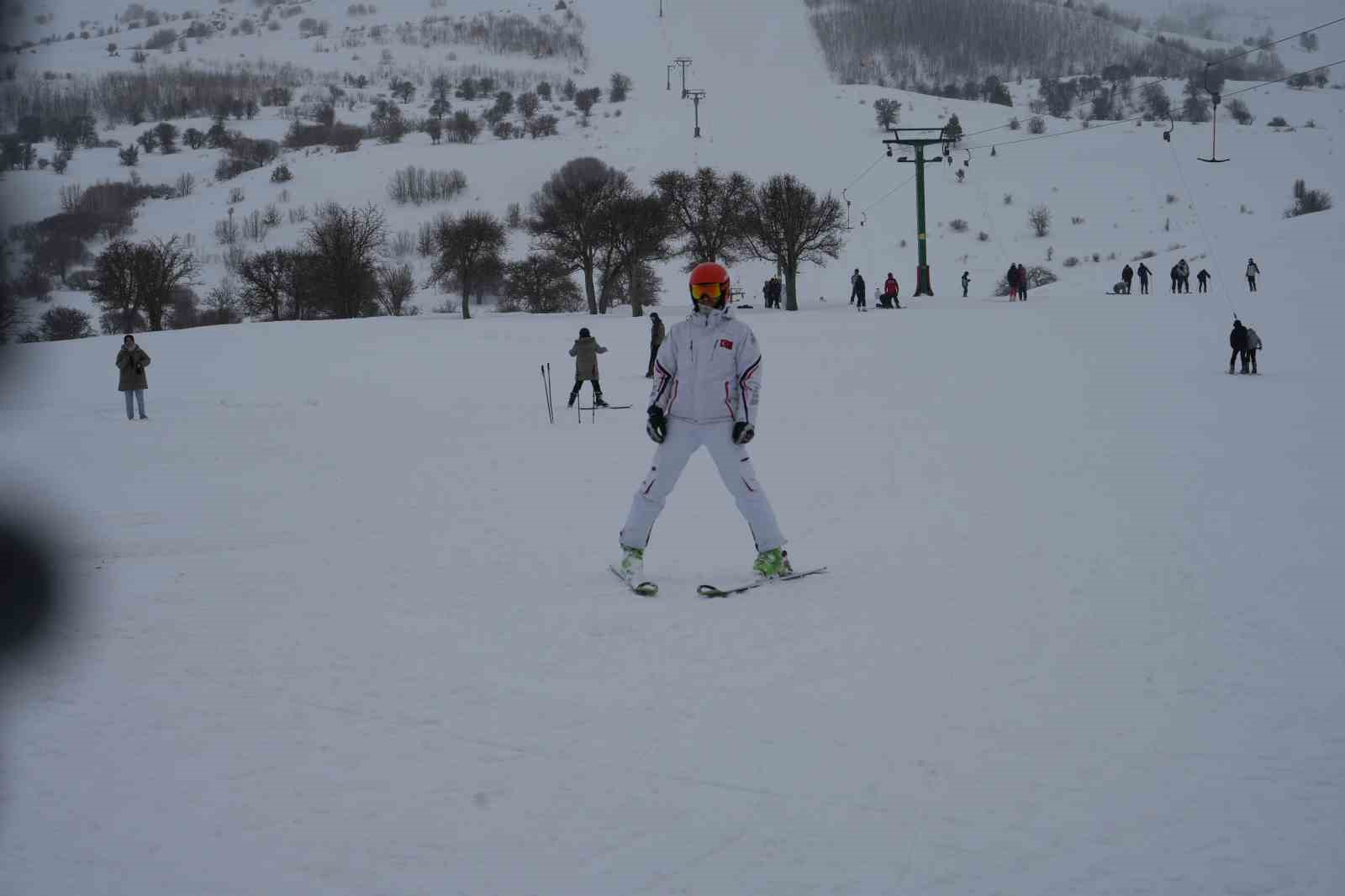 Kop Kayak Merkezi’nde sömestir tatili yoğunluğu
