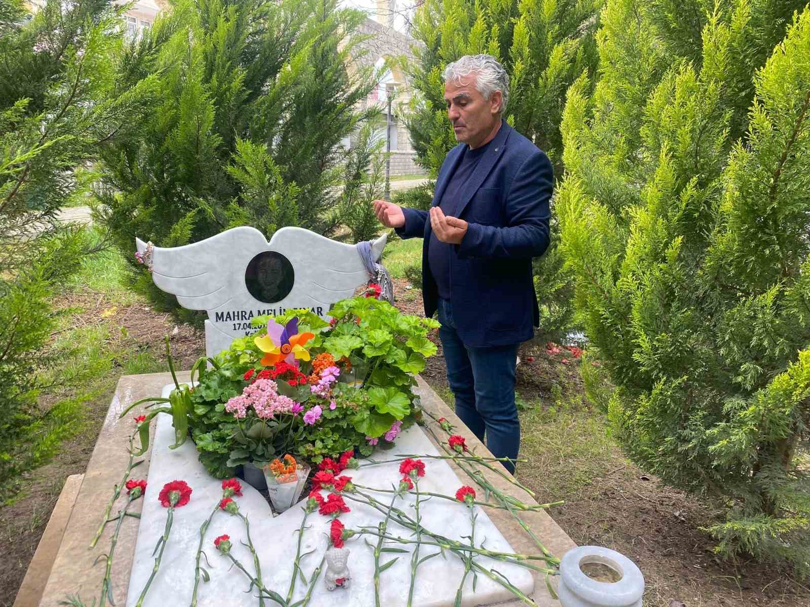 Köpek saldırısıyla hayalleri yarım kalan 10 yaşındaki Mahra’ya mezarı başında buruk anma
Köpek saldırısıyla hayalleri yarım kalan 10 yaşındaki Mahra’ya mezarı başında buruk anma