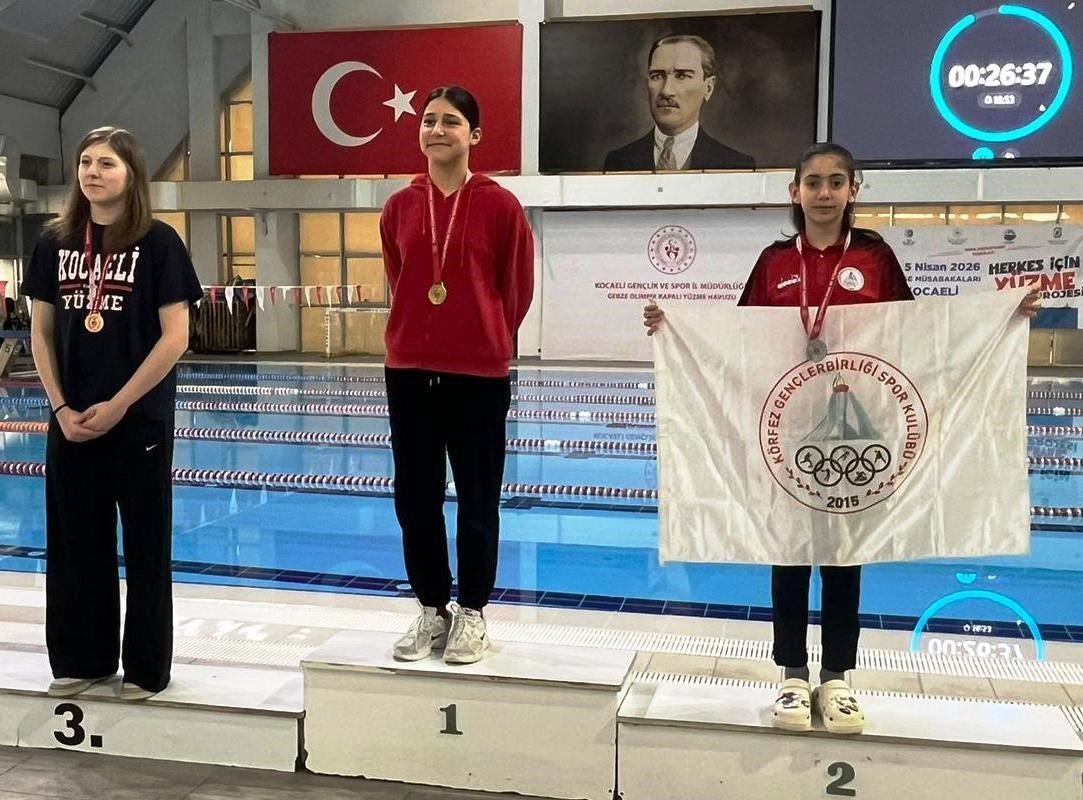 Körfezli genç yüzücüler TDT yüzme elemelerinde bölge birincisi oldu
