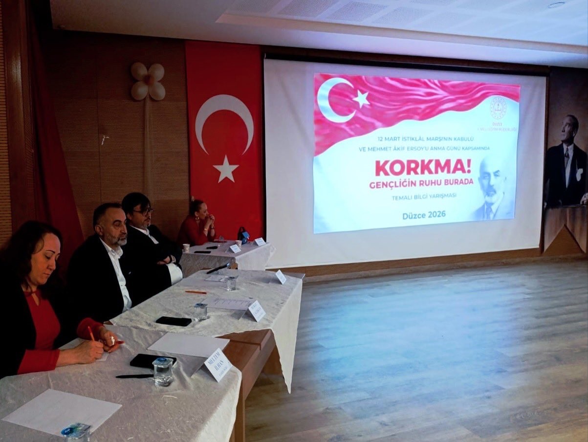 Korkma gençliğin ruhu burada bilgi yarışması yapıldı
