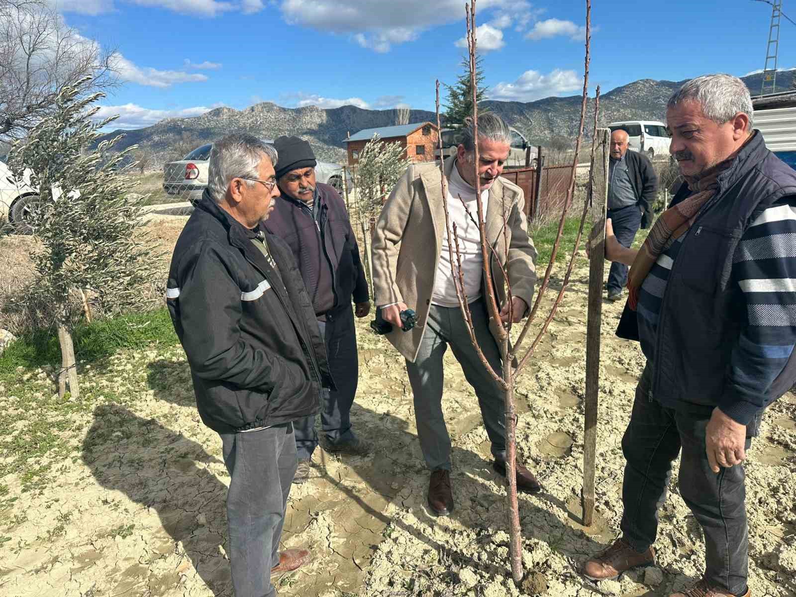 Korkuteli’nde çiftçilere budama eğitimi
