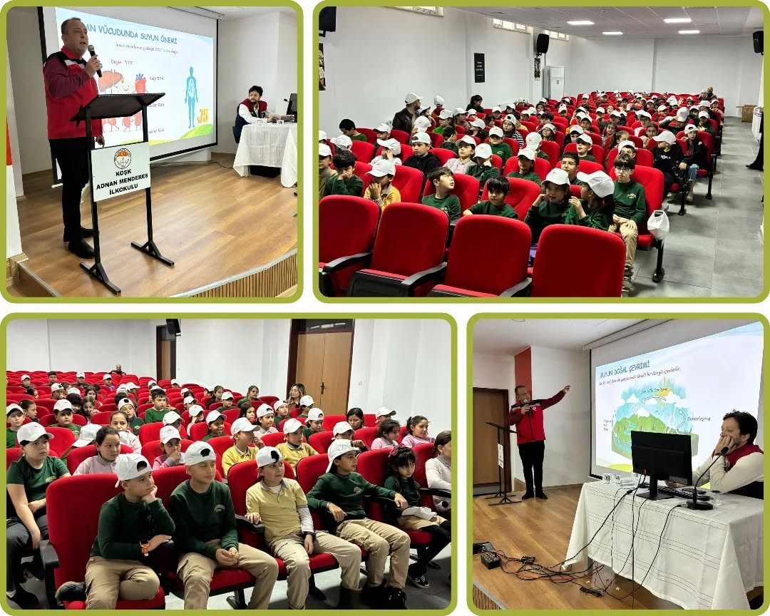 Köşk’te öğrencilere su verimliliği eğitimi verildi
