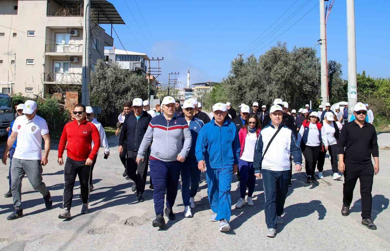 Köşk’te ’Sağlıklı Yaşam Yürüyüşü’ etkinliği yapıldı
