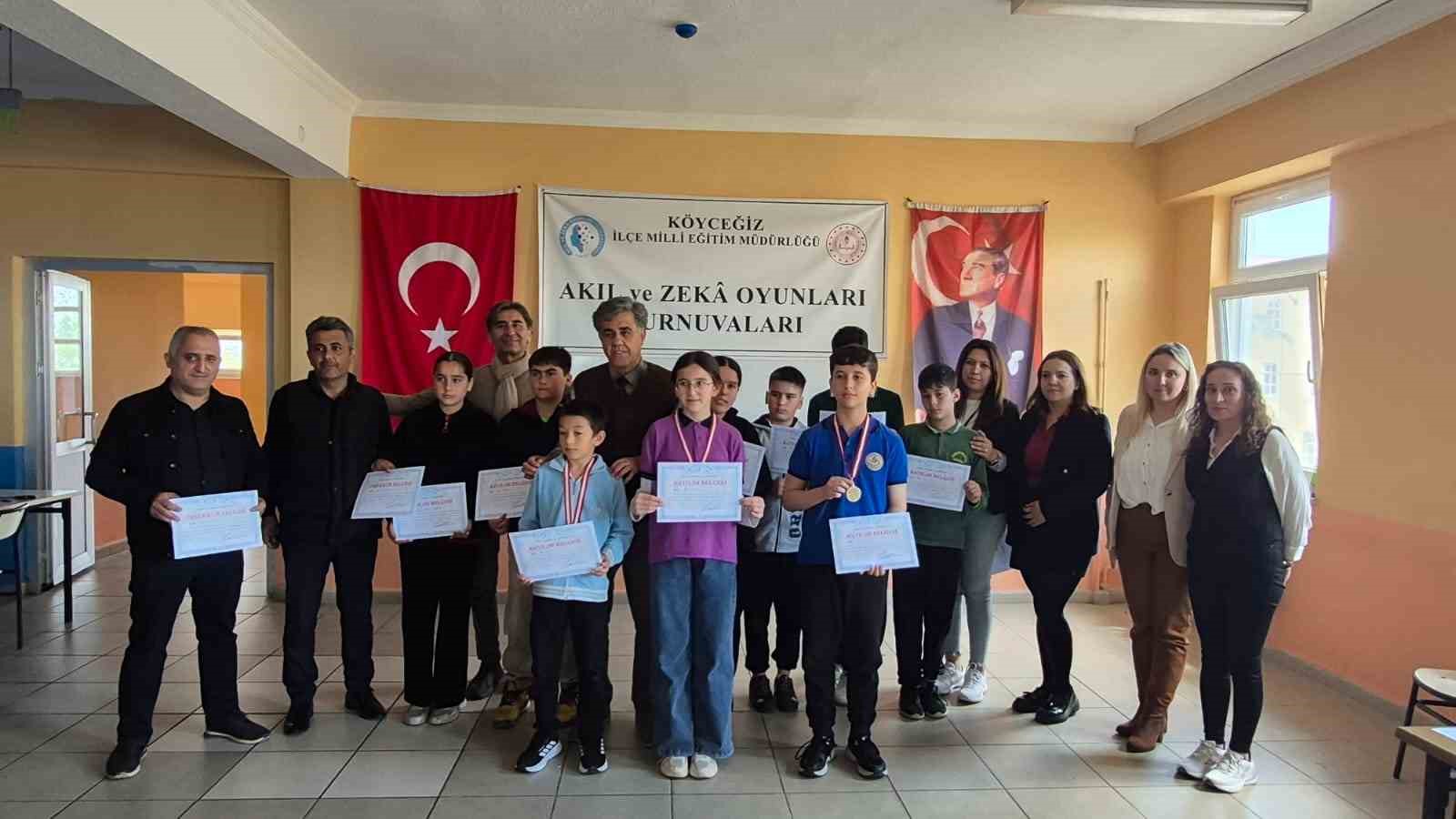 Köyceğiz’de Akıl ve Zeka Oyunları ilçe seçmeleri yapıldı
Köyceğiz’de Akıl ve Zeka Oyunları ilçe seçmeleri yapıldı