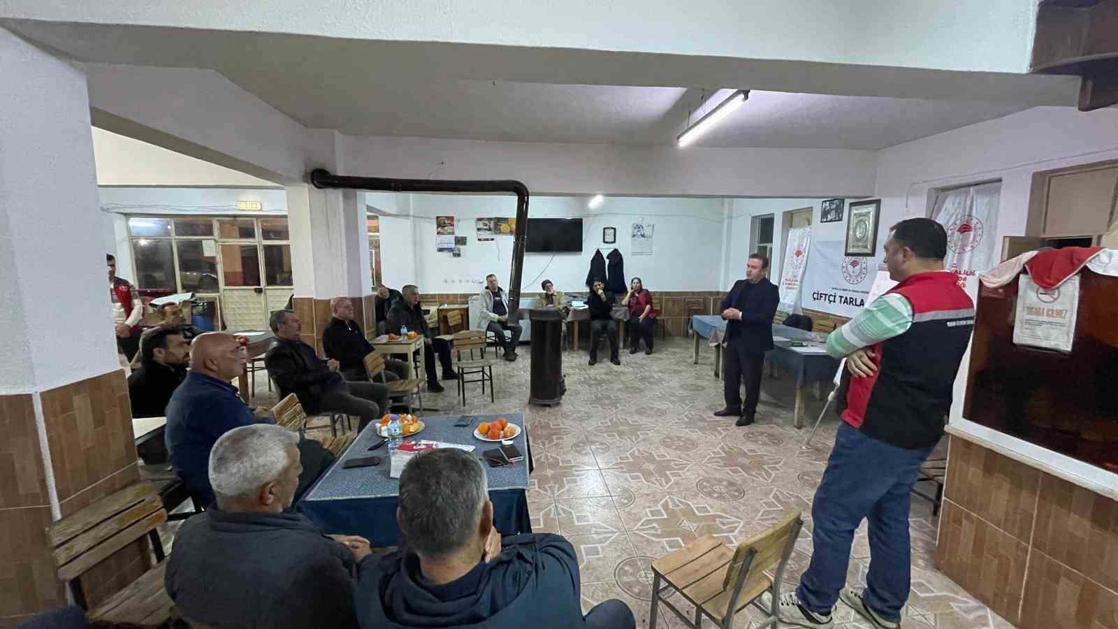 Köyceğiz’de "çiftçi tarla okulu" eğitimi gerçekleştirildi
